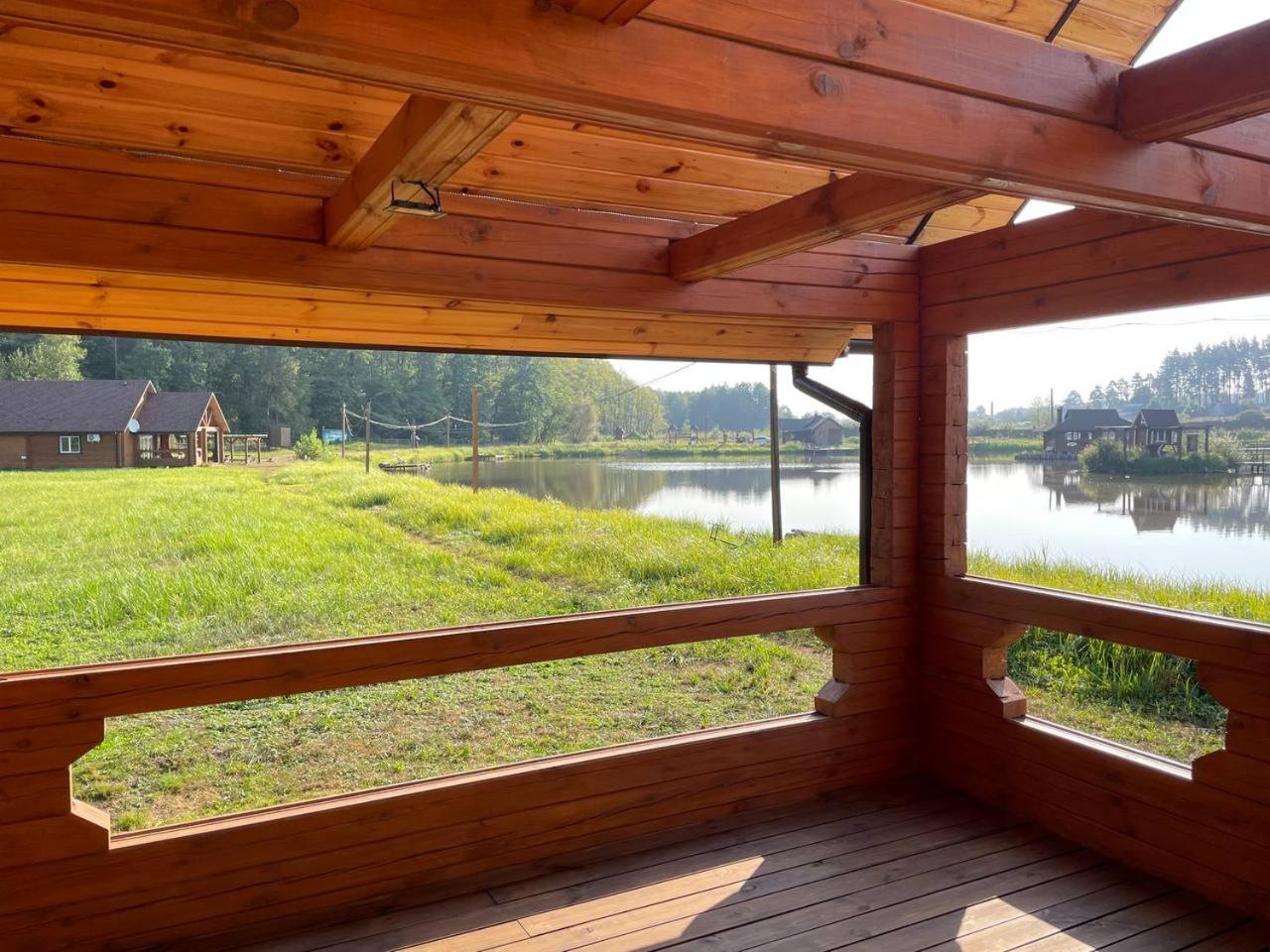 Guesthouse On The Lake With Bathhouse 70 Km From Kiev Makariv Esterno foto